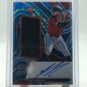 Seth Beer Game-Worn Patch On-Card Auto RC